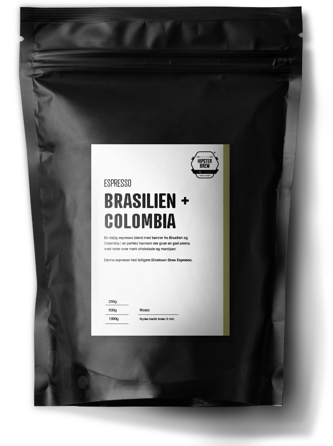 Espresso fra Brasilien og Colombia