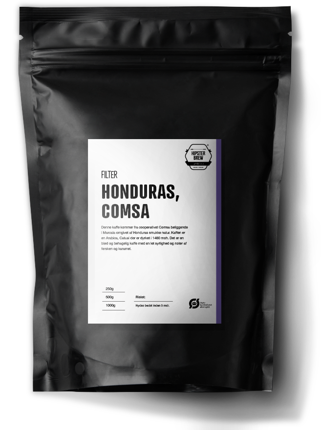 Friskristet kaffe fra Honduras - Hipster brew